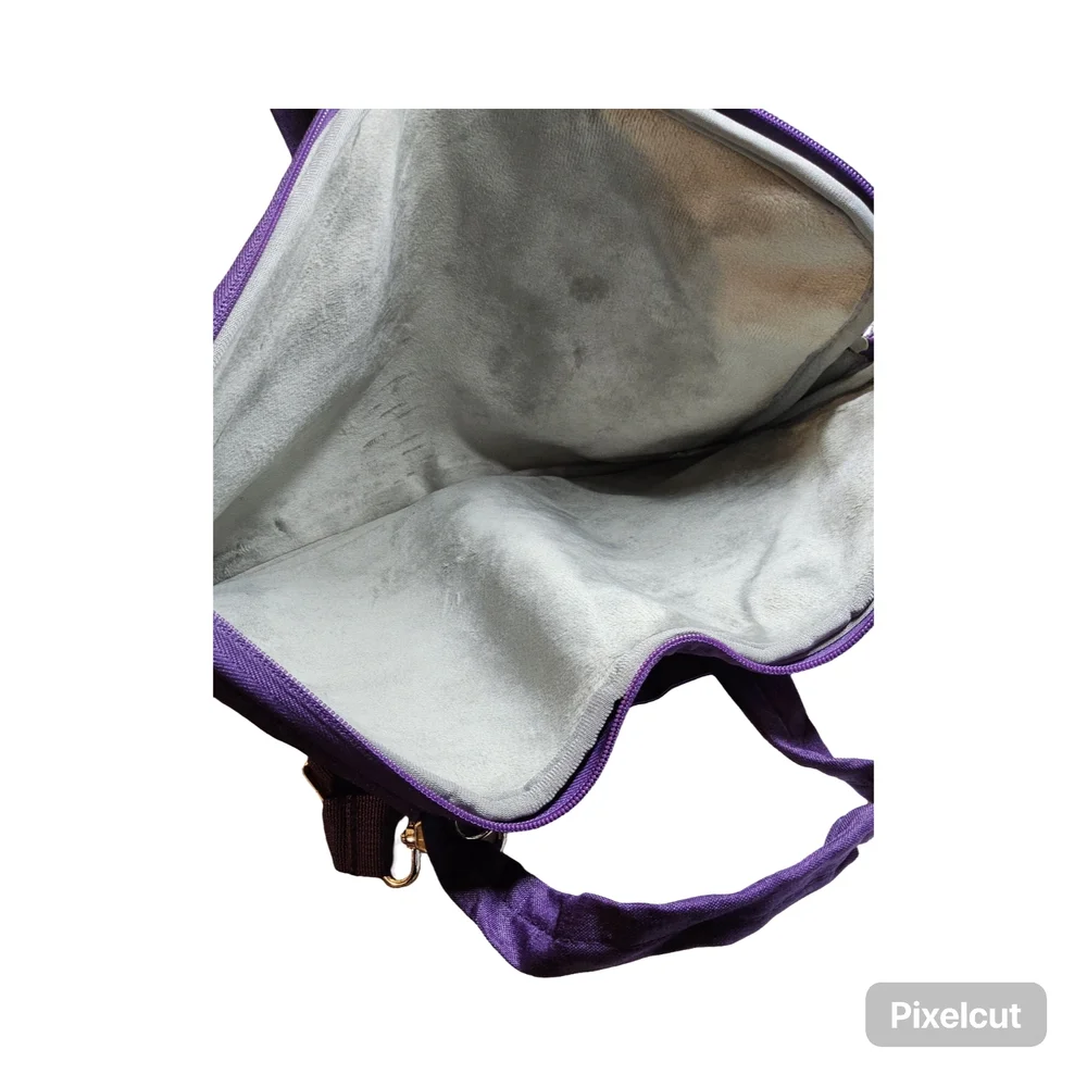 NWOT Elegant Purple Laptop Bag for Women
